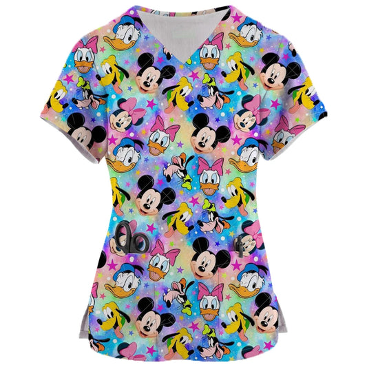 Medical Uniforms V-neck Short