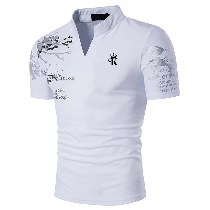 Men's Golf Polo Shirt Short Sleeve Summer Fit