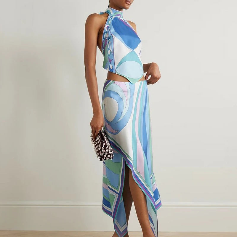 Tops&Half Skirts Set