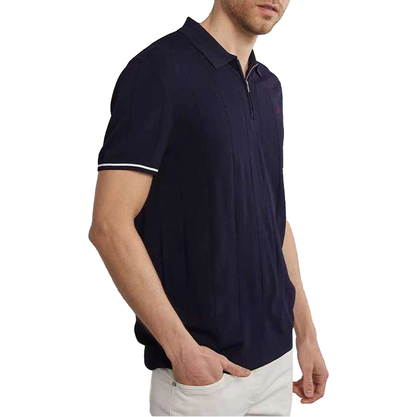 CHCH 2024 Men's Summer Ribbed Knit Polo