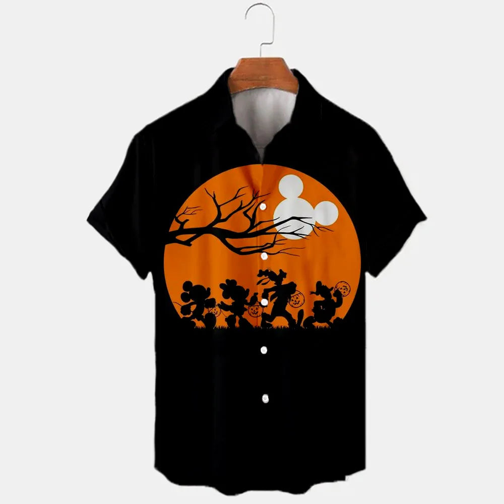 Lapel Short Sleeve Slim Fit