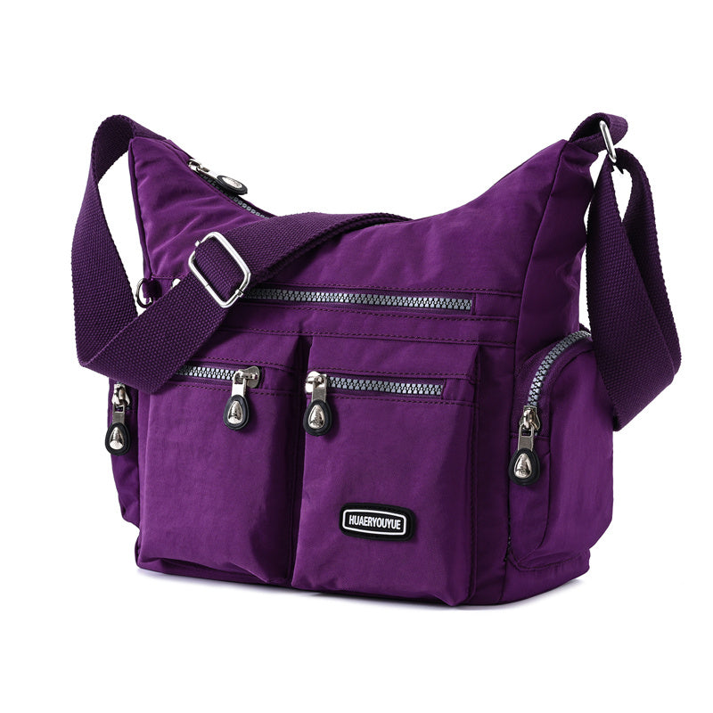 Lightweight Multi-Pocket Square Bag  Men and Women